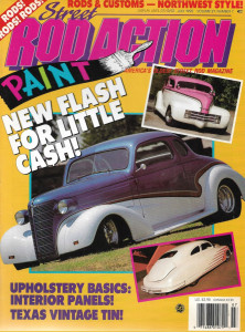 STREET ROD ACTION 1992 JULY - PAINT, UPHOLSTERY, INTERIOR PANELS, '32 CHRYSLER